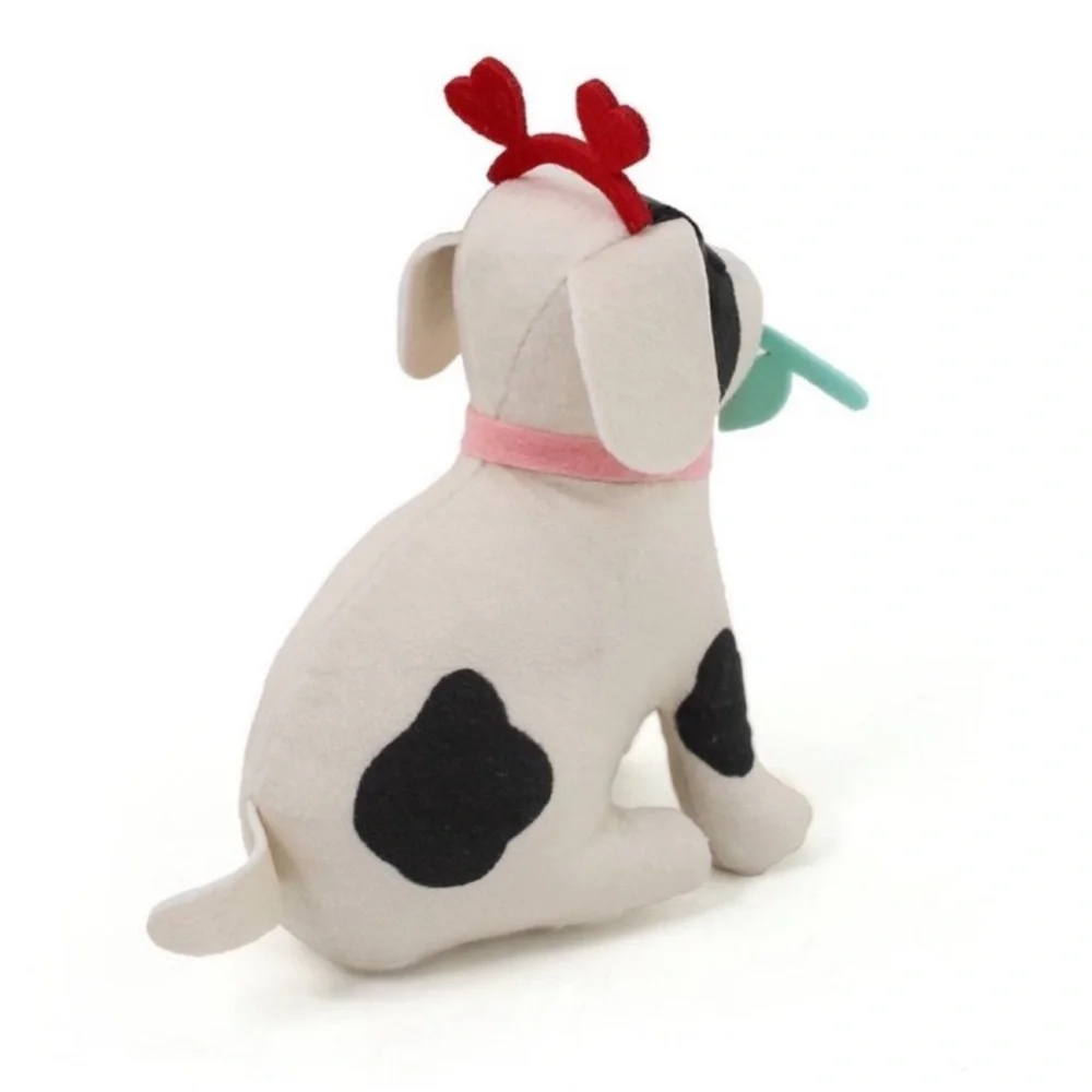 3 for $15 SALE New Target Bullseye Black & White Plush Dalmatian Dog with Rose